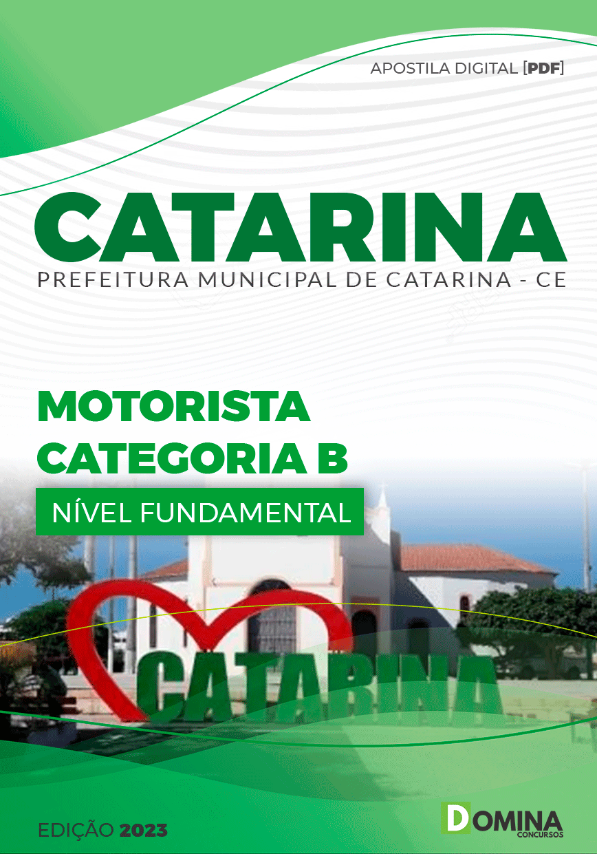 Apostila Concurso Pref Catarina CE 2023 Motorista B