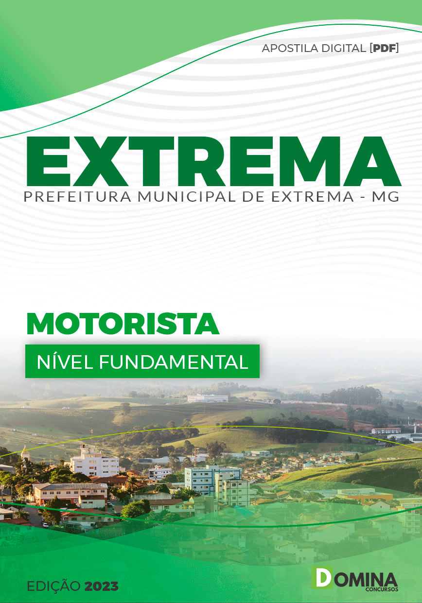 Apostila Concurso Pref Extrema MG 2023 Motorista