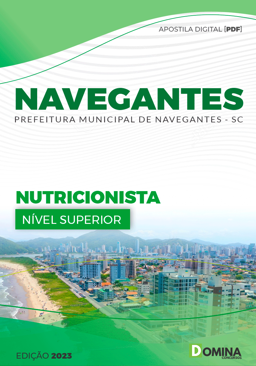 Apostila Pref Navegantes SC 2023 Nutricionista