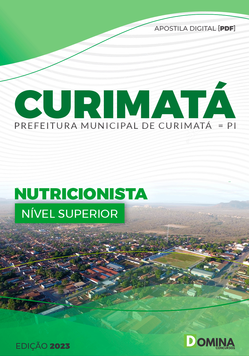 Apostila Concurso Pref Curimatá PI 2023 Nutricionista