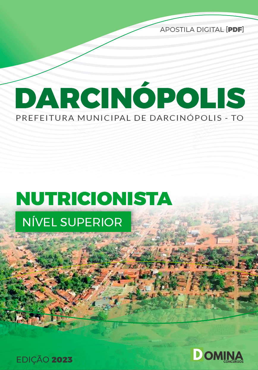 Apostila Pref Darcinópolis TO 2023 Nutricionista