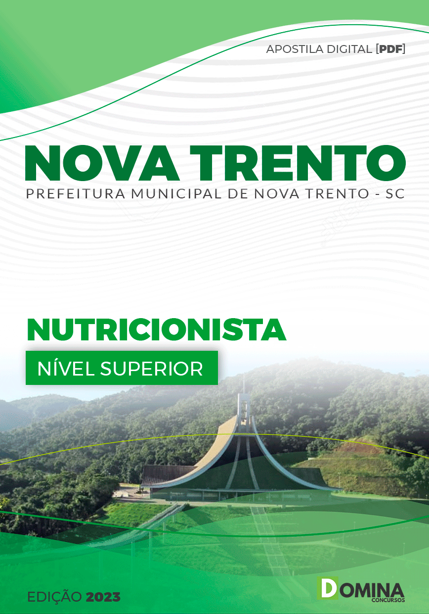 Apostila Concurso Pref Nova Trento SC 2023 Nutricionista