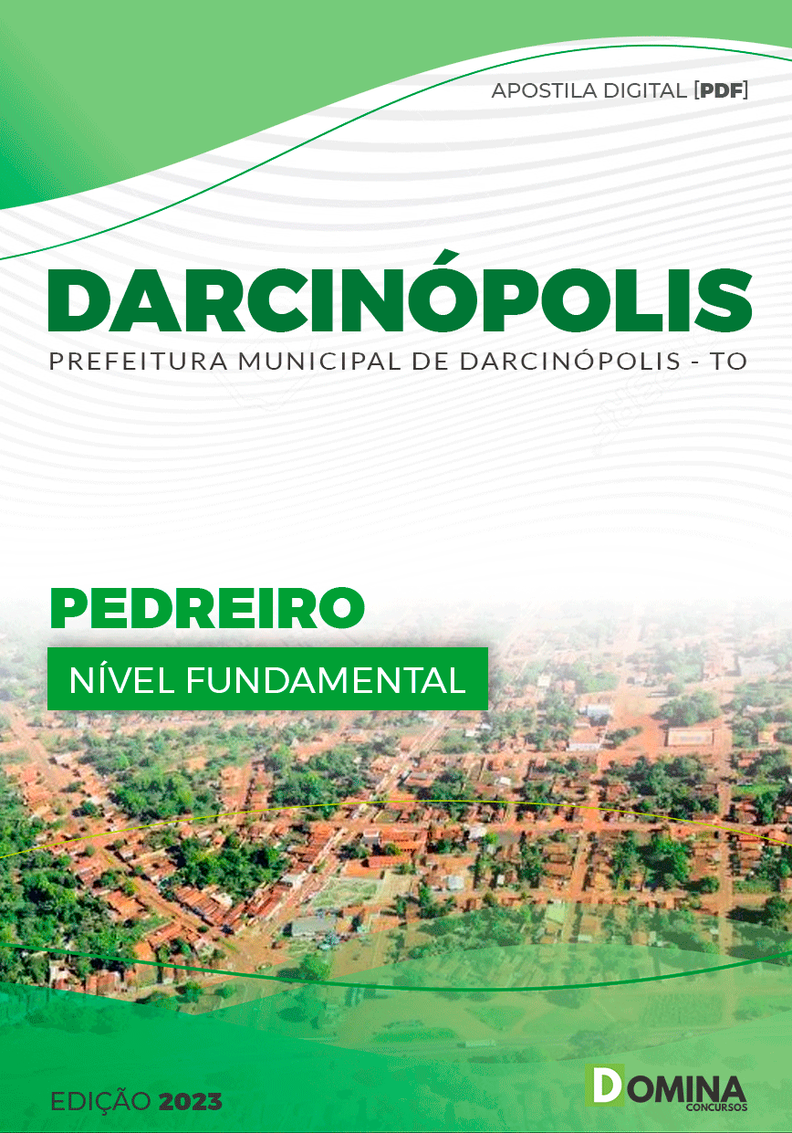 Apostila Concurso Pref Darcinópolis TO 2023 Pedreiro