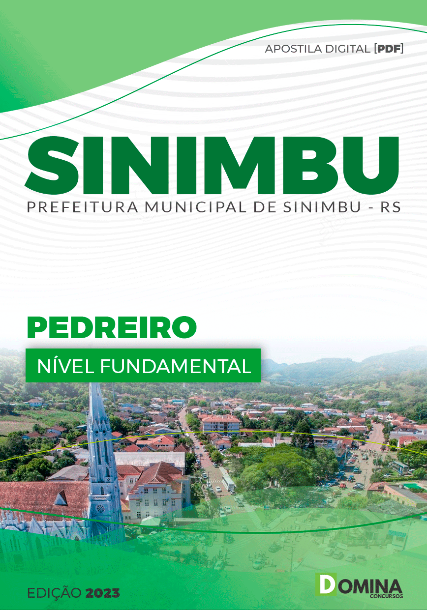 Apostila Concurso Pref Sinimbu RS 2023 Pedreiro