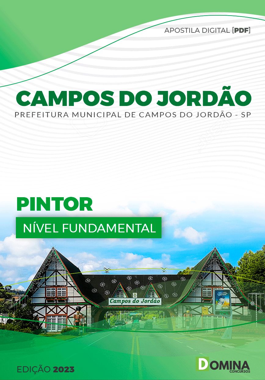 Apostila Concurso Pref Campos do Jordão SP 2023 Pintor