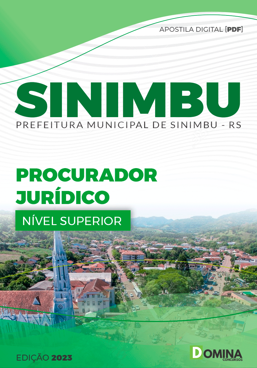 Apostila Concurso Pref Sinimbu RS 2023 Procurador Jurídico