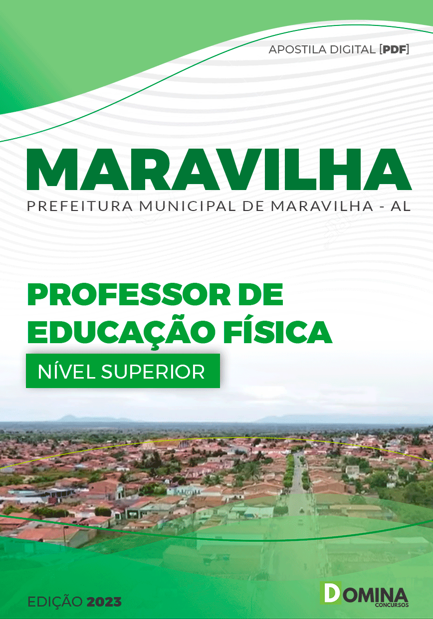 Apostila Pref Maravilha AL 2023 Professor Educação Física