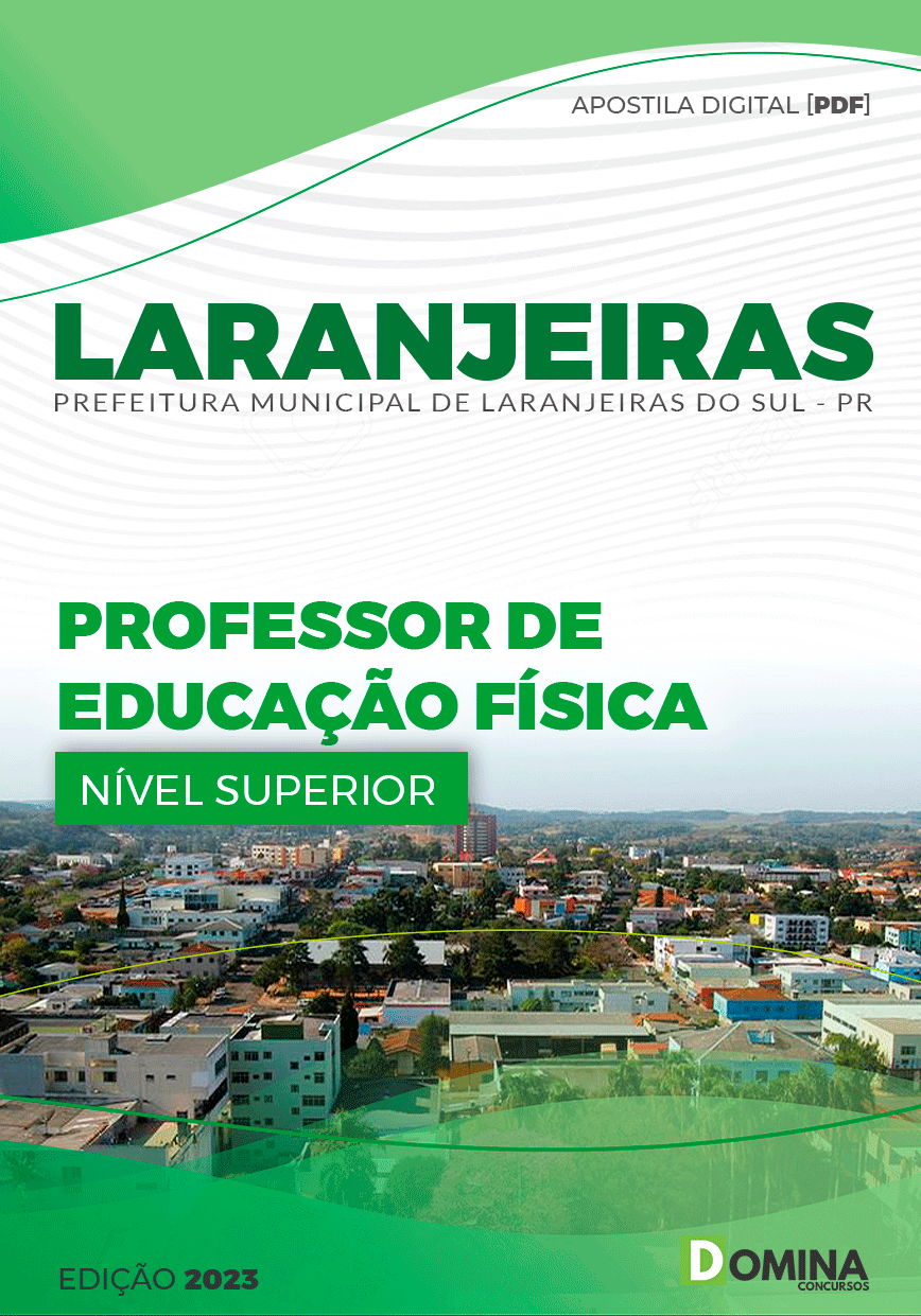 Apostila Pref Laranjeiras do Sul PR 2023 Professor Educação Física