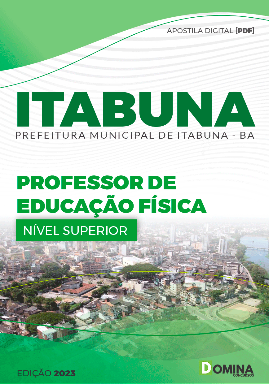 Apostila Pref Itabuna BA 2023 Professor Educação Física