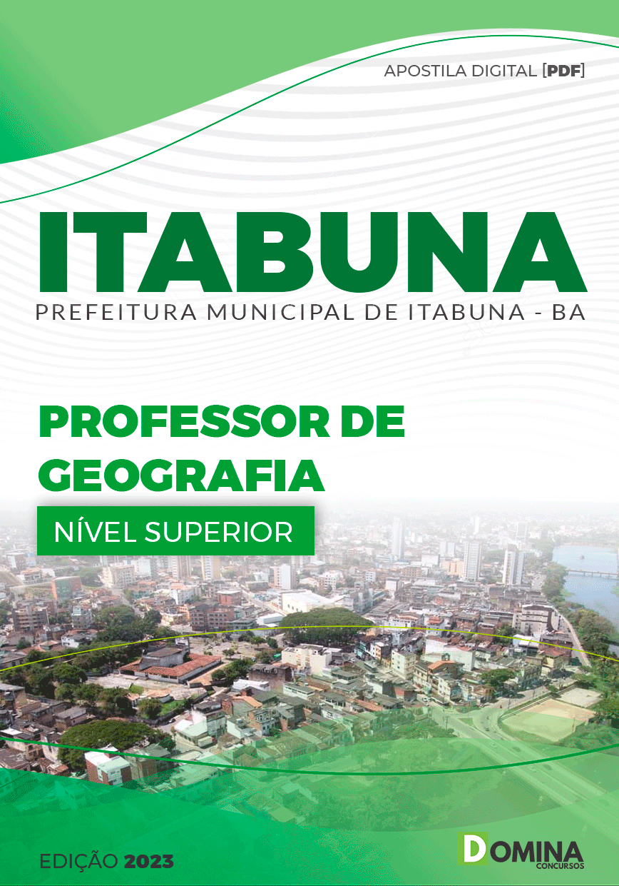 Apostila Pref Itabuna BA 2023 Professor Geografia