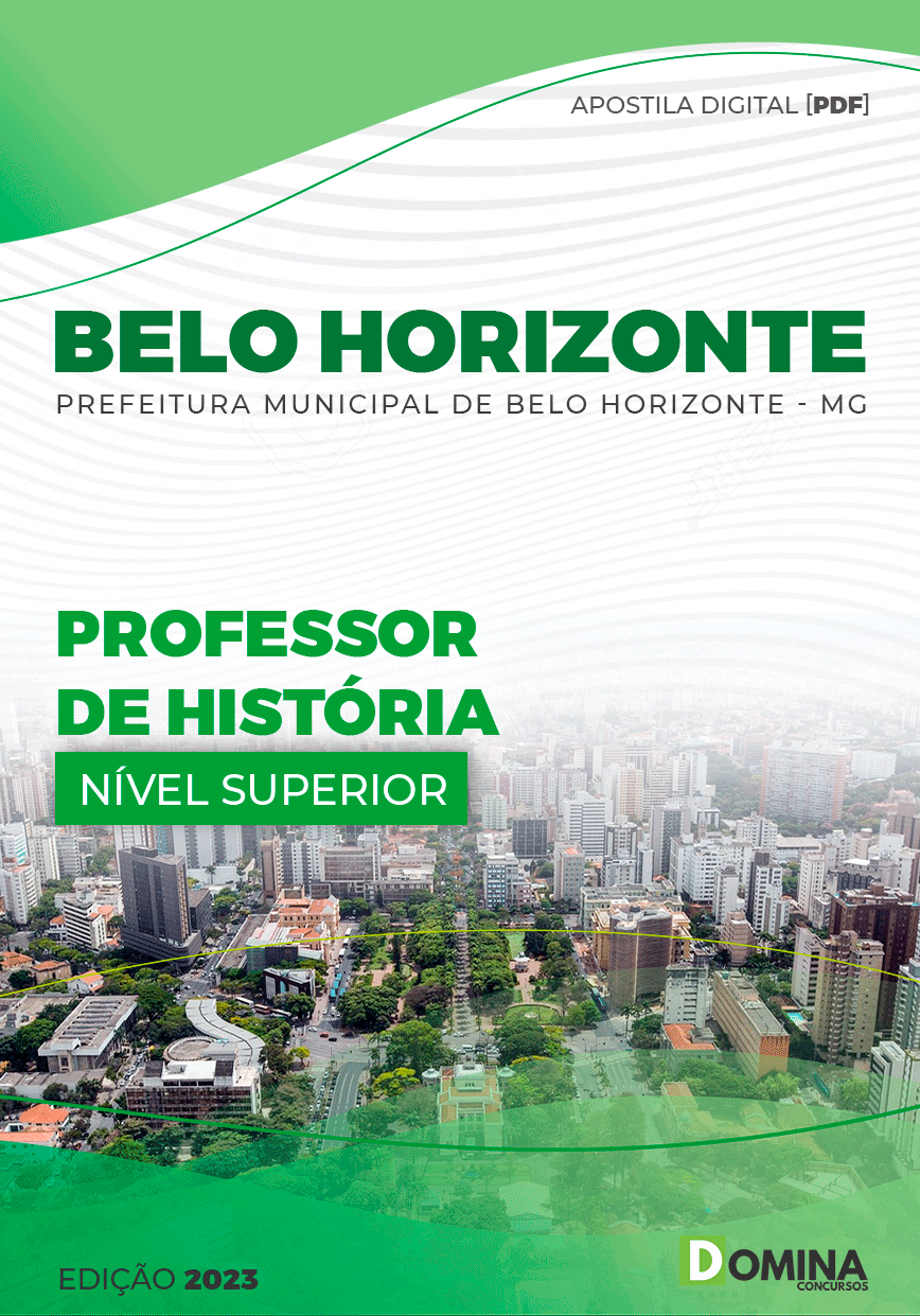 Apostila Pref Belo Horizonte MG 2023 Professor História