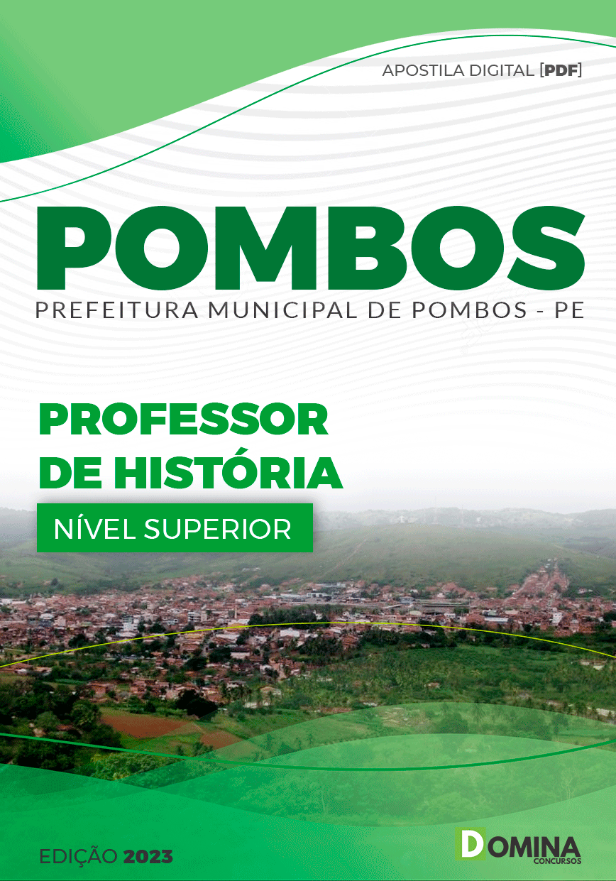 Apostila Concurso Pref Pombos PE 2023 Professor História