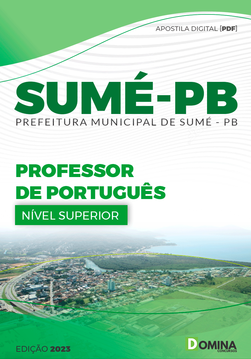 Apostila Seletivo Pref Sumé PB 2023 Professor Português