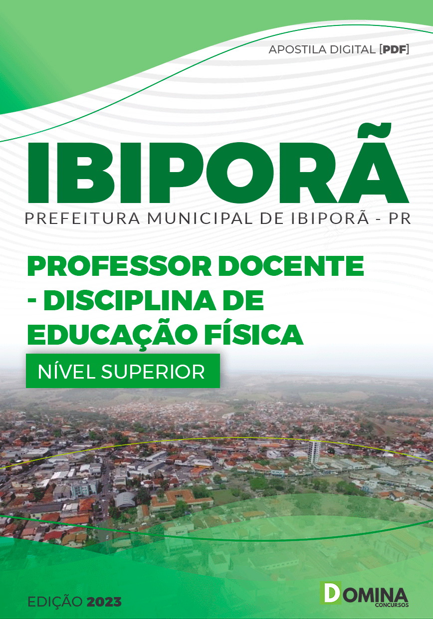 Apostila Pref Ibiporã PR 2023 Professor Docente Disciplina Arte