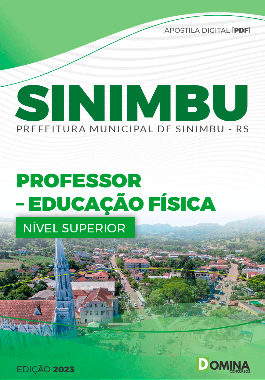 Apostila Concurso Pref Sinimbu RS 2023 Professor Educação Física