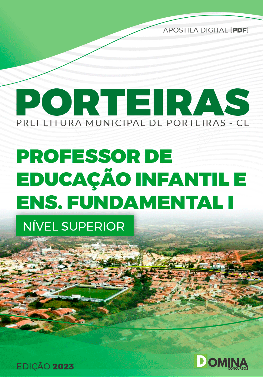Apostila Concurso Pref Porteiras CE 2023 Professor Educação Infantil