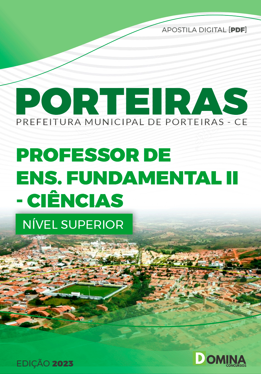 Apostila Pref Porteiras CE 2023 Professor Ensino Fundamental Ciências
