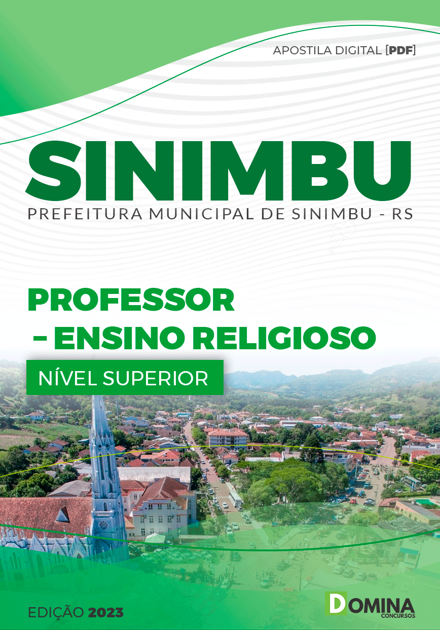 Apostila Concurso Pref Sinimbu RS 2023 Professor Ensino Religioso