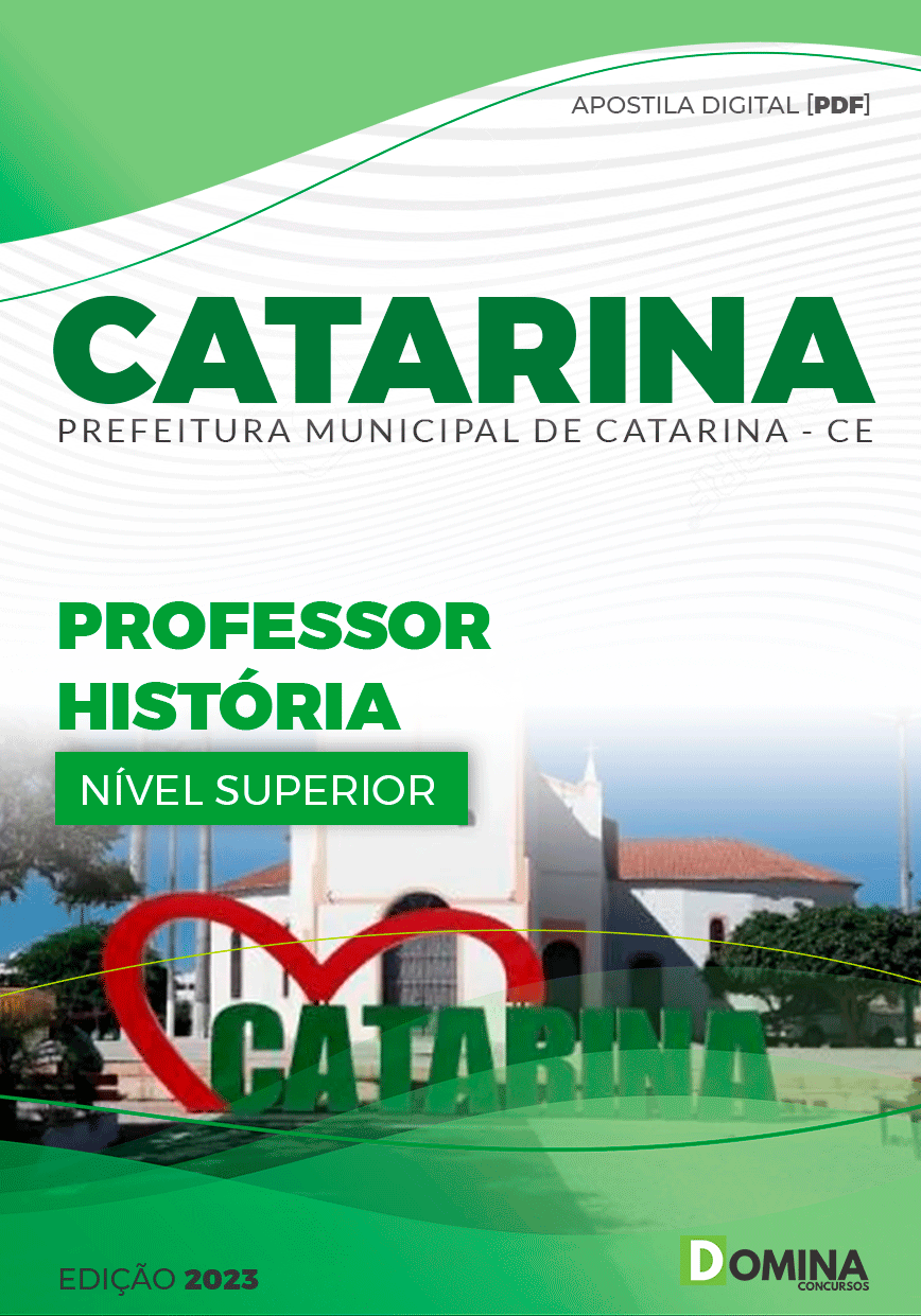 Apostila Pref Catarina CE 2023 Professor História