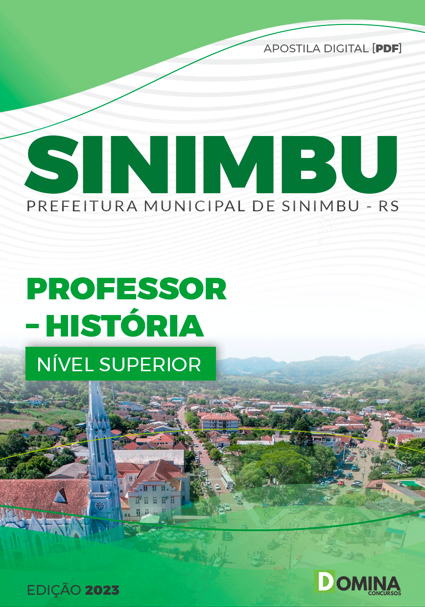 Apostila Concurso Pref Sinimbu RS 2023 Professor História