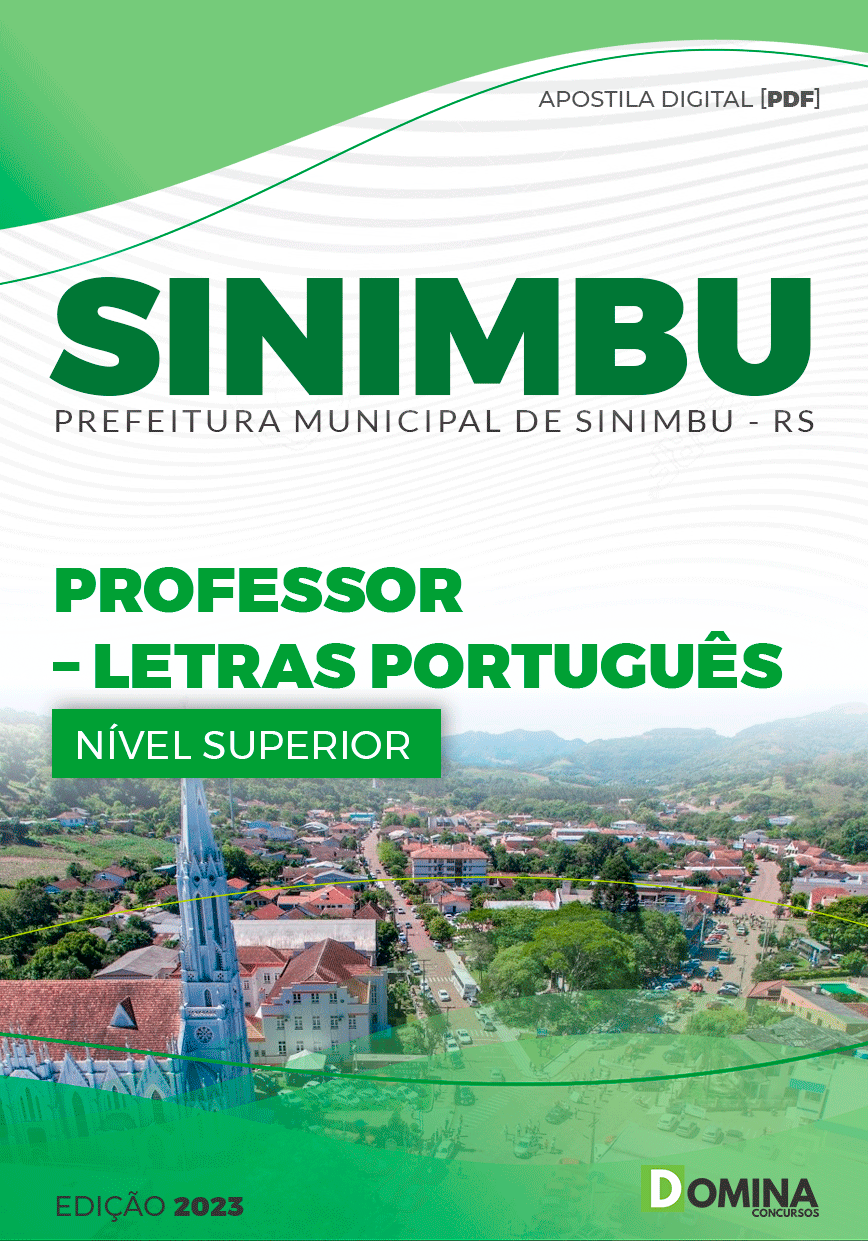 Apostila Concurso Pref Sinimbu RS 2023 Professor Letras Português