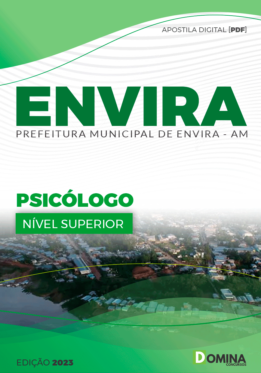 Apostila Concurso Pref Envira AM 2023 Psicólogo