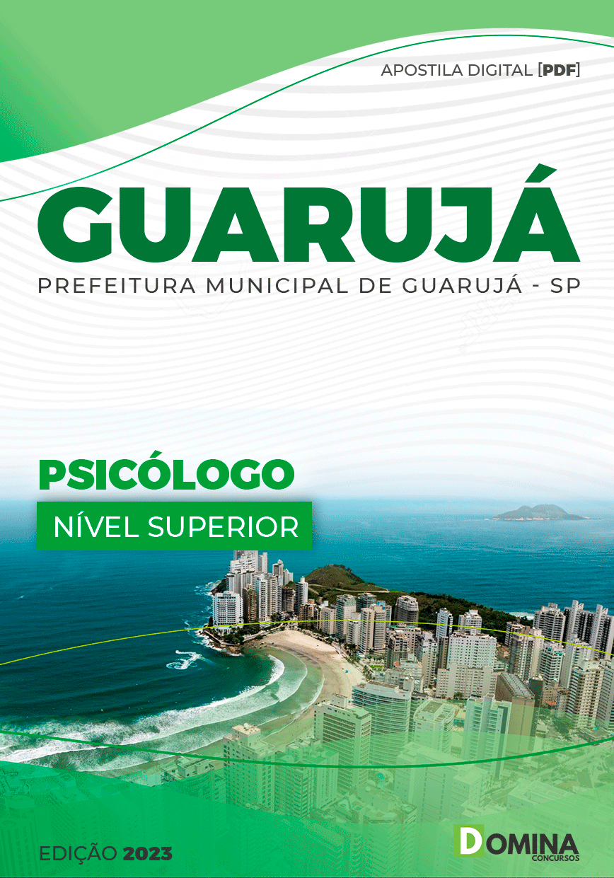 Apostila Concurso Pref Guarujá SP 2023 Psicólogo