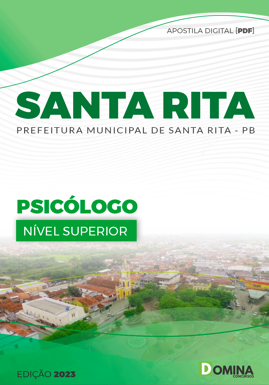 Apostila Concurso Pref Santa Rita PB 2023 Psicólogo