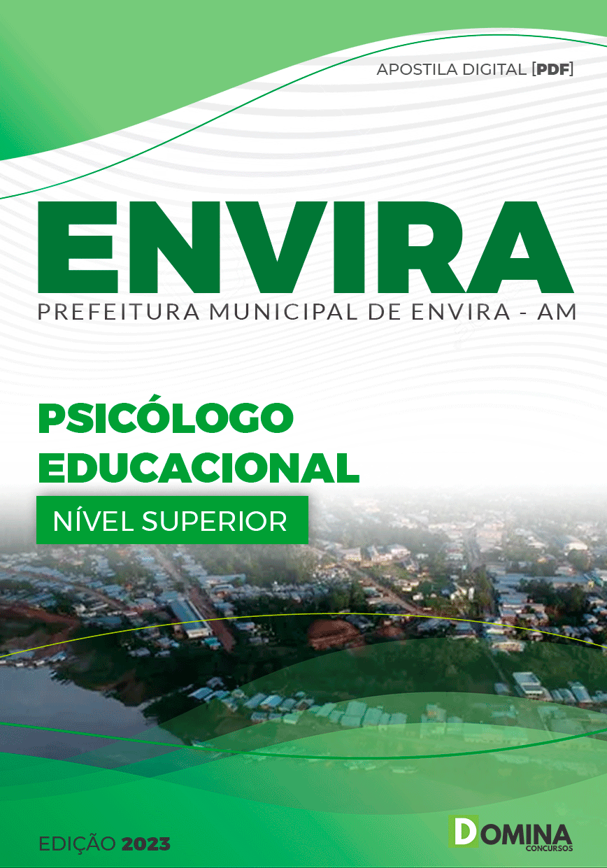 Apostila Concurso Pref Envira AM 2023 Psicólogo Educacional