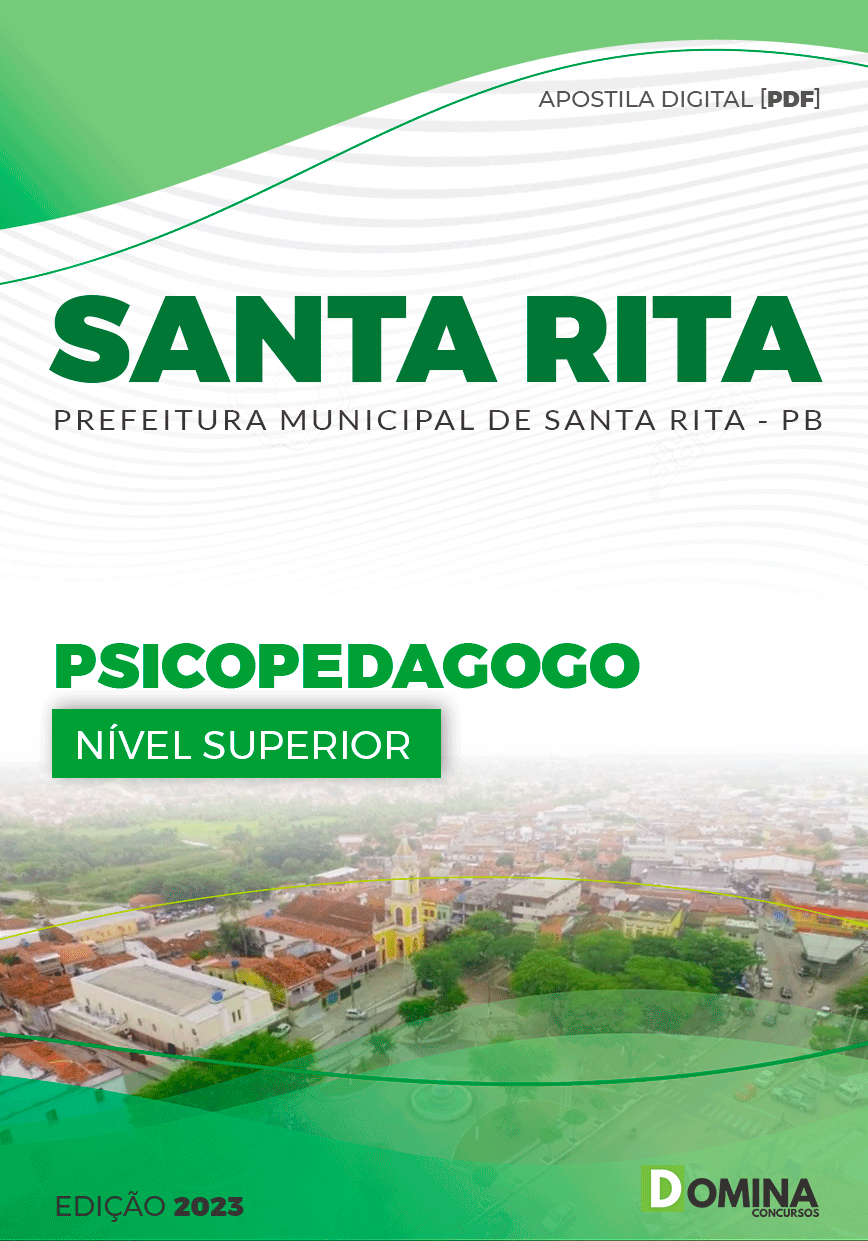 Apostila Concurso Pref Santa Rita PB 2023 Psicopedagogo