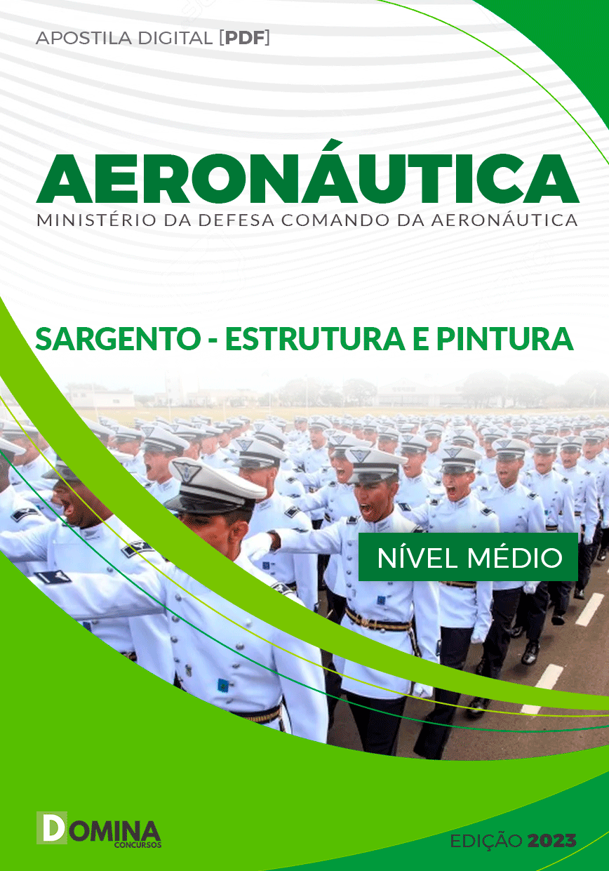 Apostila Concurso Aeronáutica 2023 Sargento Estrutura Pintura