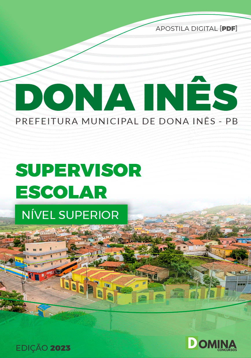 Apostila Pref Dona Inês PB 2023 Supervisor Escolar