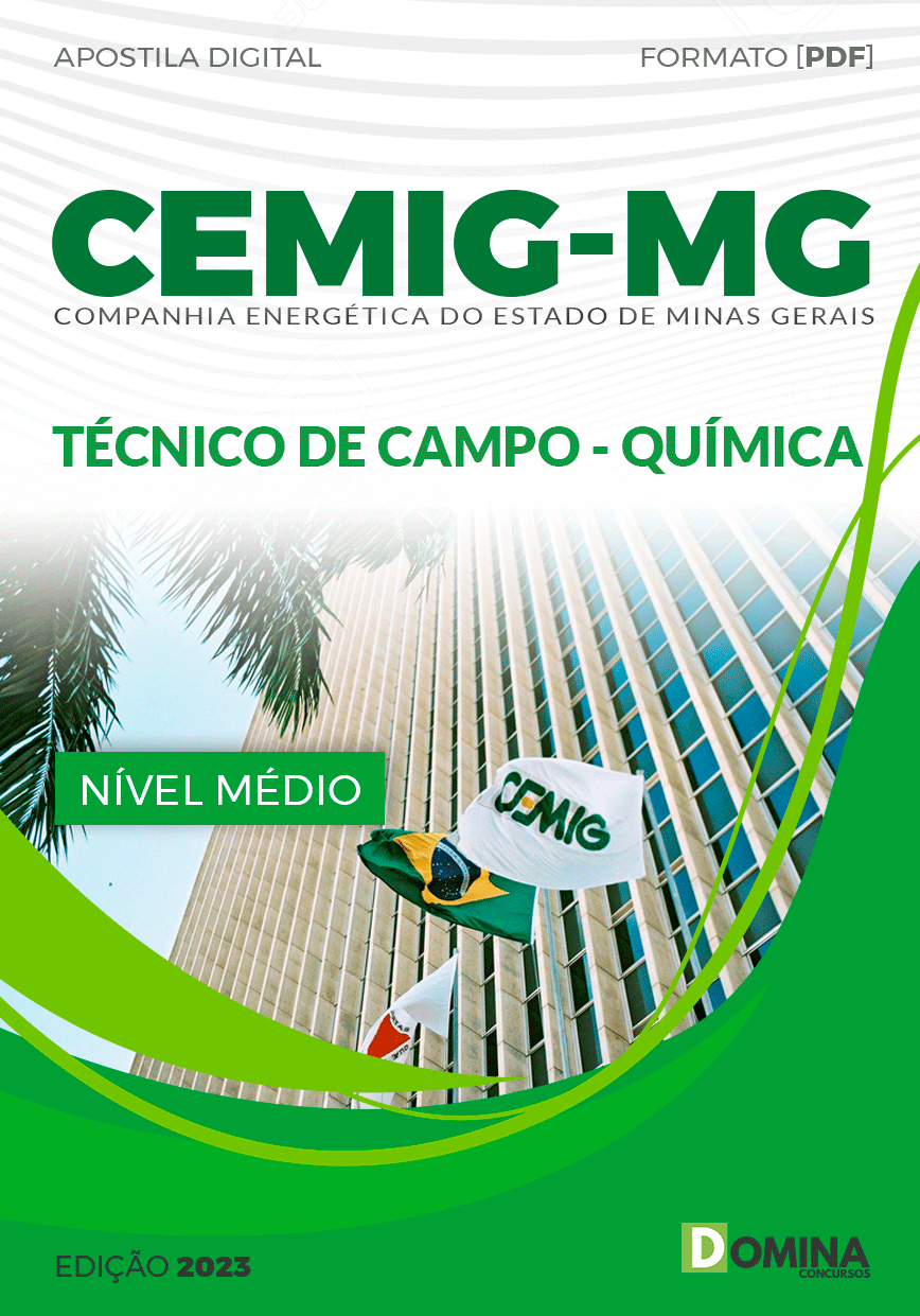Apostila Concurso CEMIG MG 2023 Técnico Campo Química