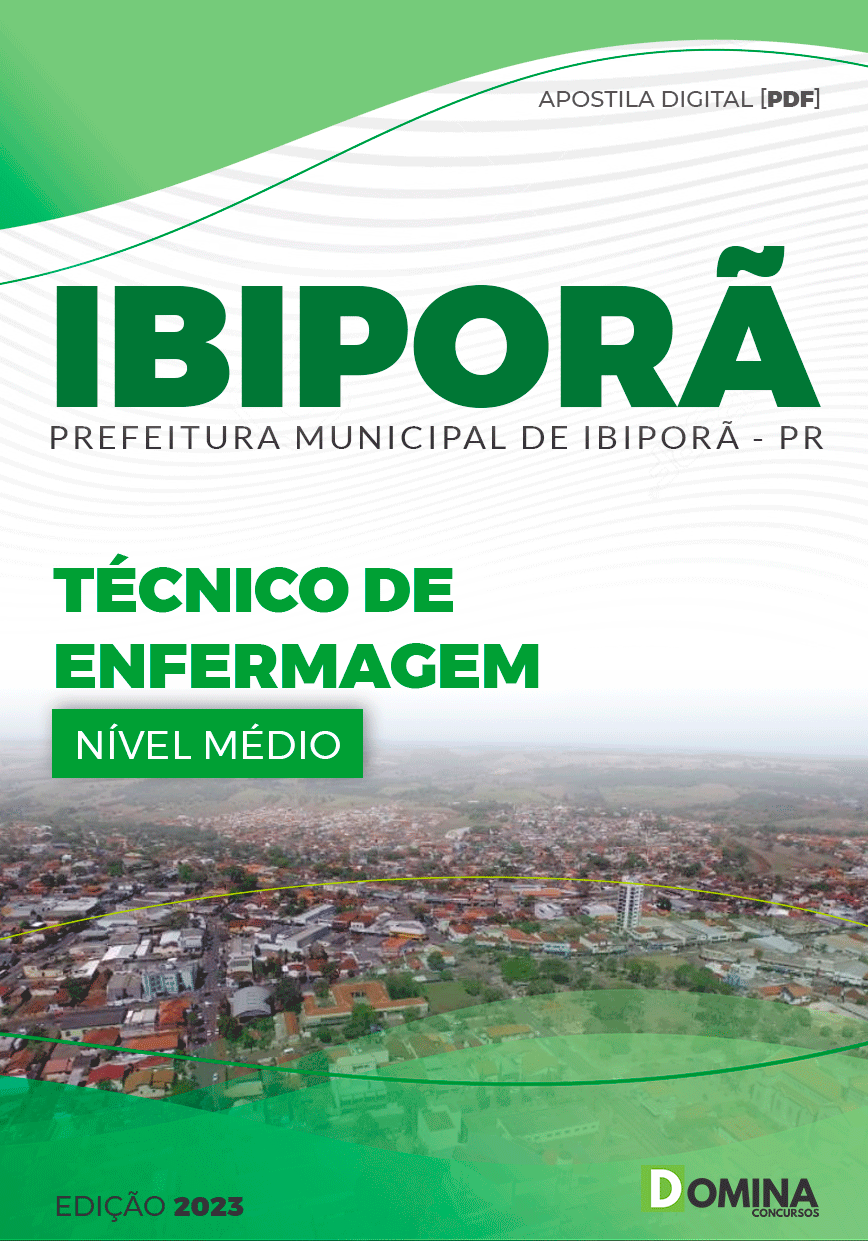 Apostila Concurso Pref Ibiporã PR 2023 Técnico Enfermagem