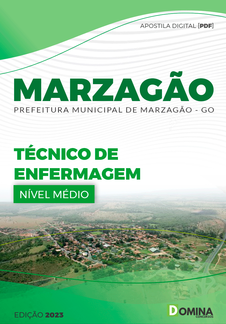 Apostila Concurso Pref Marzagão GO 2023 Técnico Enfermagem