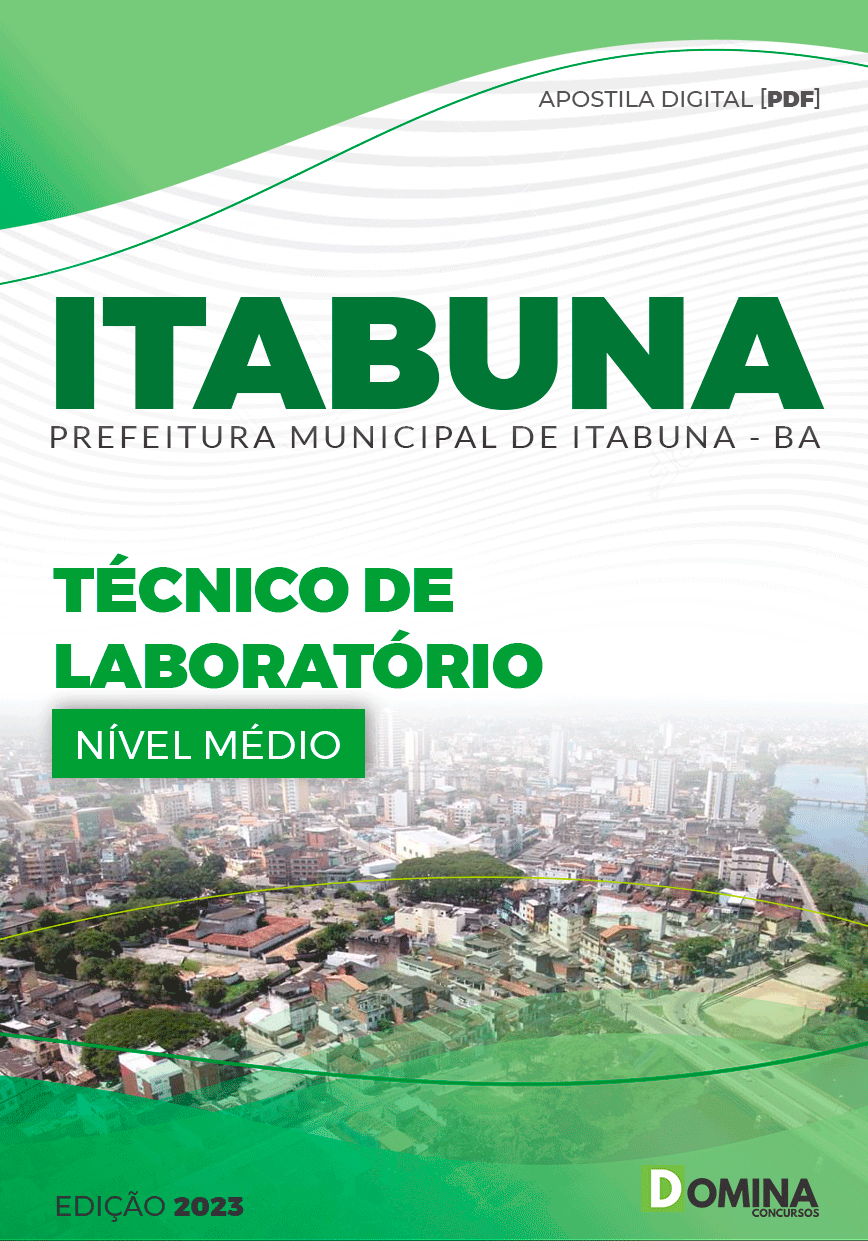 Apostila Concurso Pref Itabuna BA 2023 Técnico Laboratório