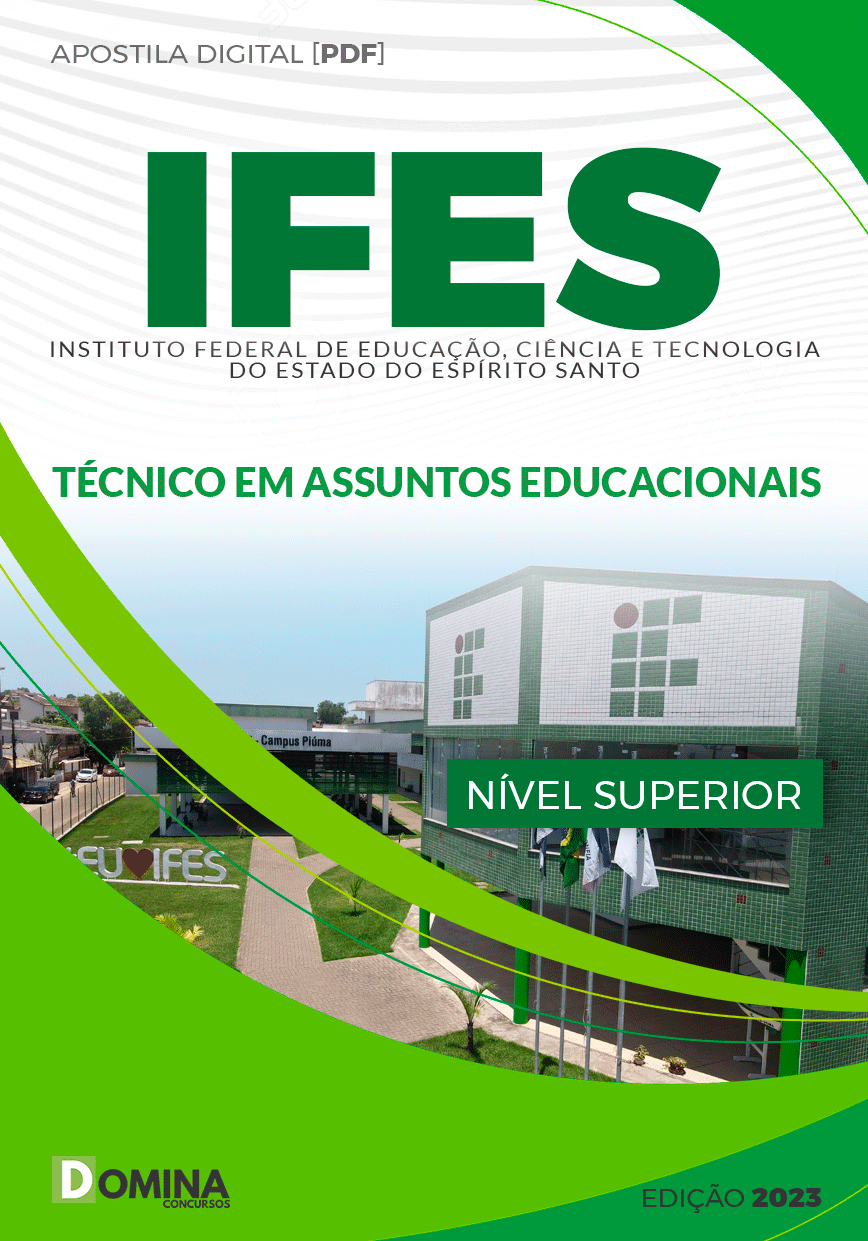 Apostila Concurso IFES 2023 Técnico Assuntos Educacionais