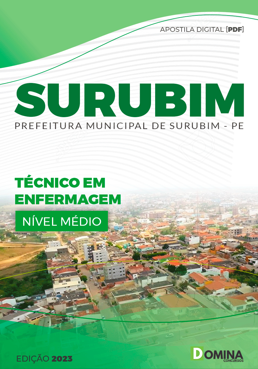 Apostila Concurso Pref Surubim PE 2023 Técnico Enfermagem