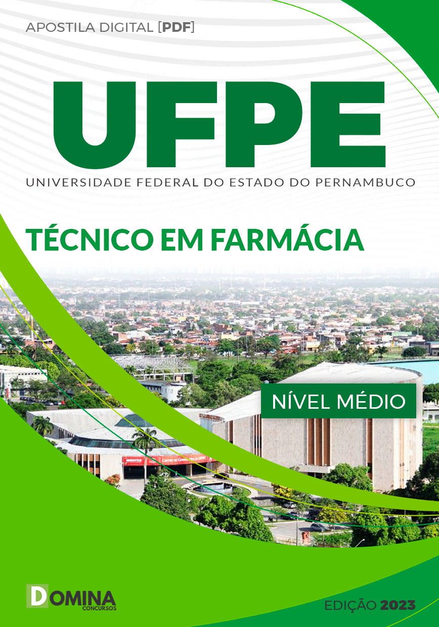 Apostila Concurso Público UFPE 2023 Técnico Farmácia