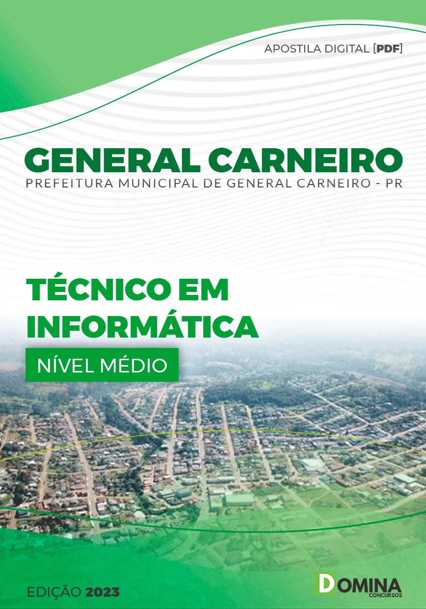 Apostila Pref General Carneiro PR 2023 Técnico Informática