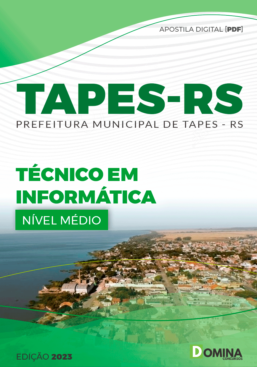 Apostila Concurso Pref Tapes RS 2023 Técnico Informática