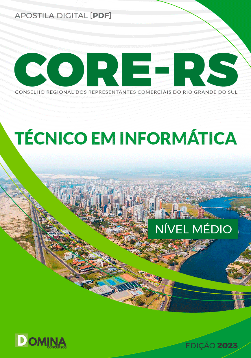 Apostila Concurso CORE RS 2023 Técnico em Informática