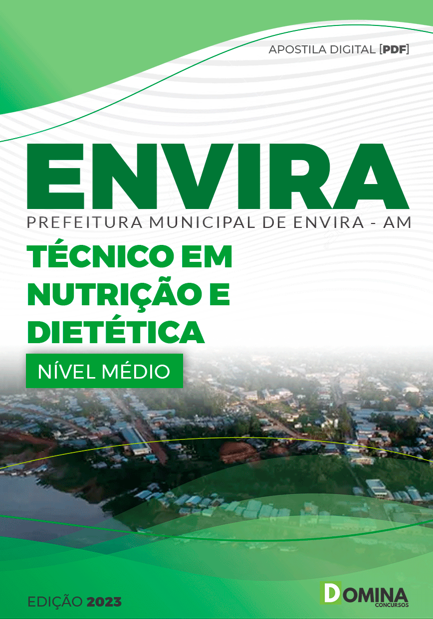 Apostila Concurso Pref Envira AM 2023 Técnico Nutrição Dietética