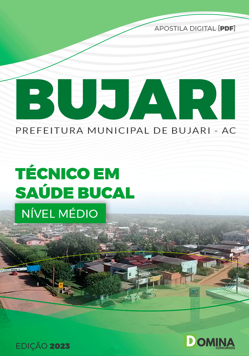 Apostila Concurso Pref Bujari AC 2023 Técnico Saúde Bucal