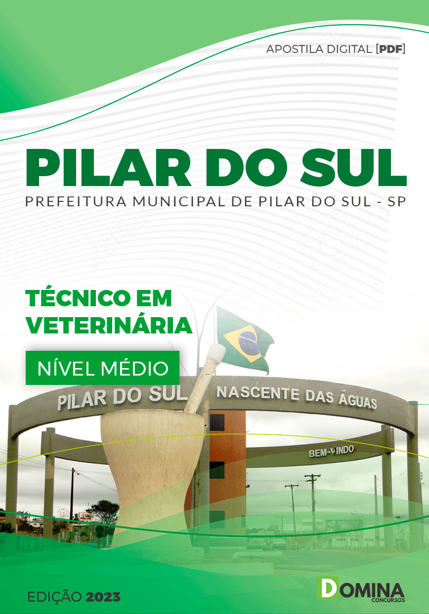 Apostila Pref Pilar do Sul SP 2023 Técnico Veterinária