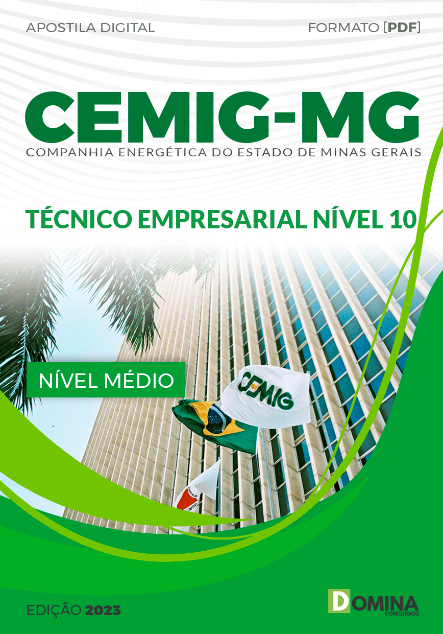 Apostila CEMIG MG 2023 Técnico Empresarial Nível 10