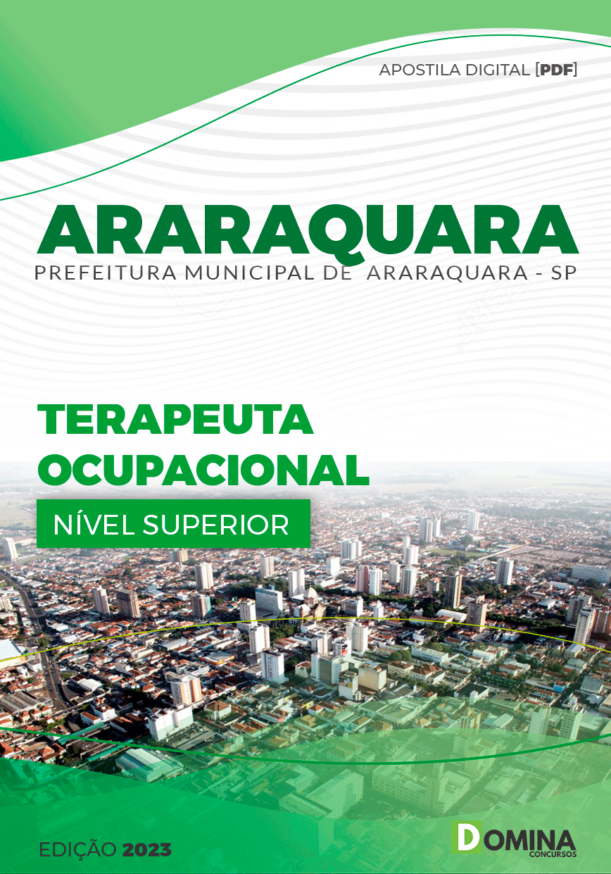 Apostila Concurso Pref Araraquara SP 2023 Terapeuta Ocupacional