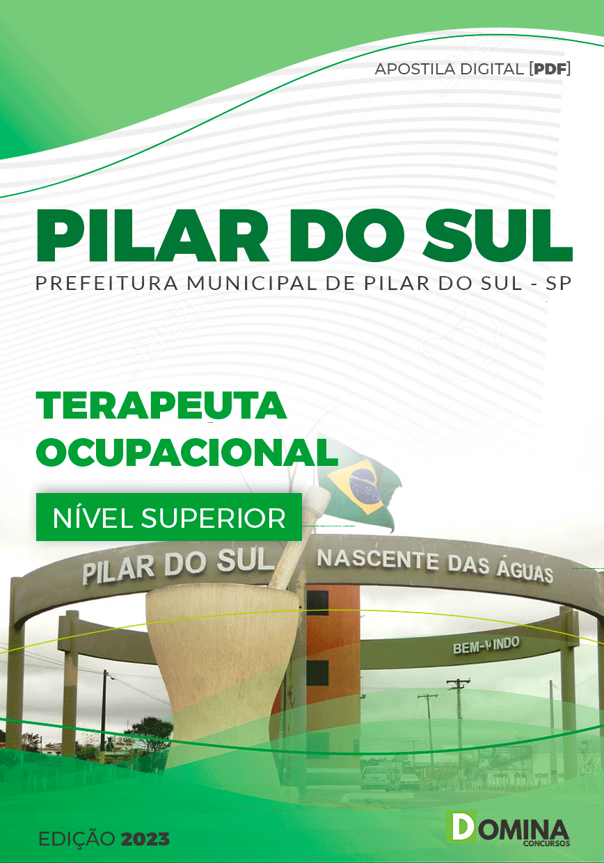 Apostila Pref Pilar do Su SP 2023 Terapeuta Ocupacional