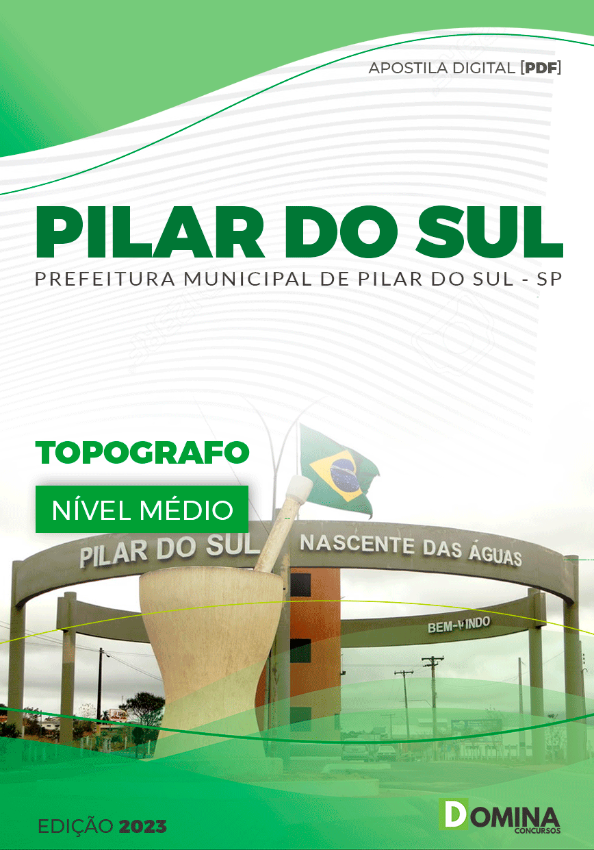 Apostila Pref Pilar do Sul SP 2023 Topógrafo