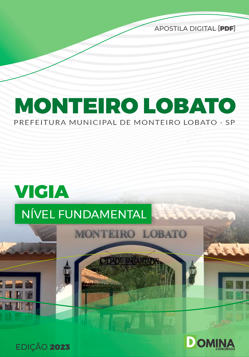 Apostila Pref Monteiro Lobato SP 2023 Vigia